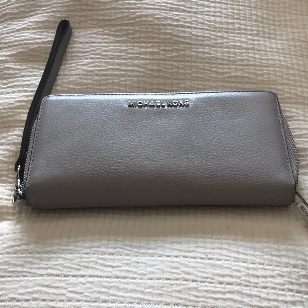 Michael Kors wallet with wrist strap